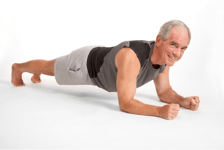 Core exercises are a great way to improve brain health