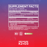 Megaquin K2D3 60 caps