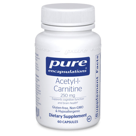 Acetyl-L-Carnitine 60 caps in 250mg or 500mg - SDBrainCenter