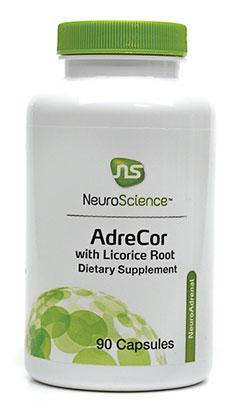 Adrecor with Licorice Root 90 caps:  Free shipping when total order exceeds $100 - SDBrainCenter