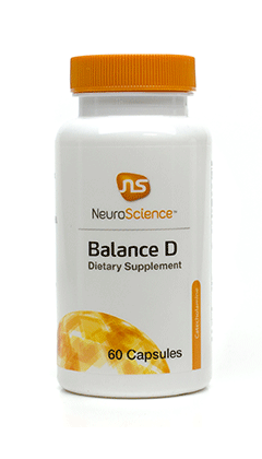 Balance D 60 caps Free shipping when total order exceeds $100 - SDBrainCenter