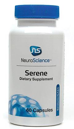 Serene 60 caps Free shipping when total order exceeds $100 - SDBrainCenter