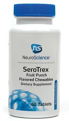 SeroTrex Fruit Punch 60 Chewable Tablets Free shipping when total order exceeds $100 - SDBrainCenter
