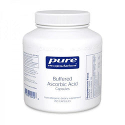 Buffered Ascorbic Acid Capsules (90 or 250 caps) Free shipping - SDBrainCenter