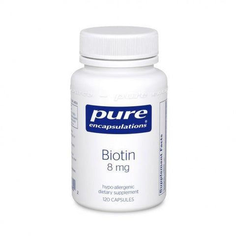 Biotin 8mg 60 or 120 caps Free shipping - SDBrainCenter