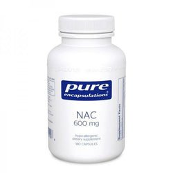 NAC (N-Acetyl-L-Cysteine 600 mg (90, 180, 360 caps) Free Shipping - SDBrainCenter