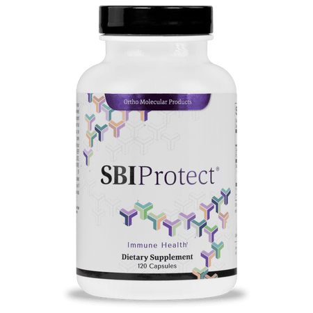 SBI Protect dietary supplement bottle for immune health, 120 capsules, white label